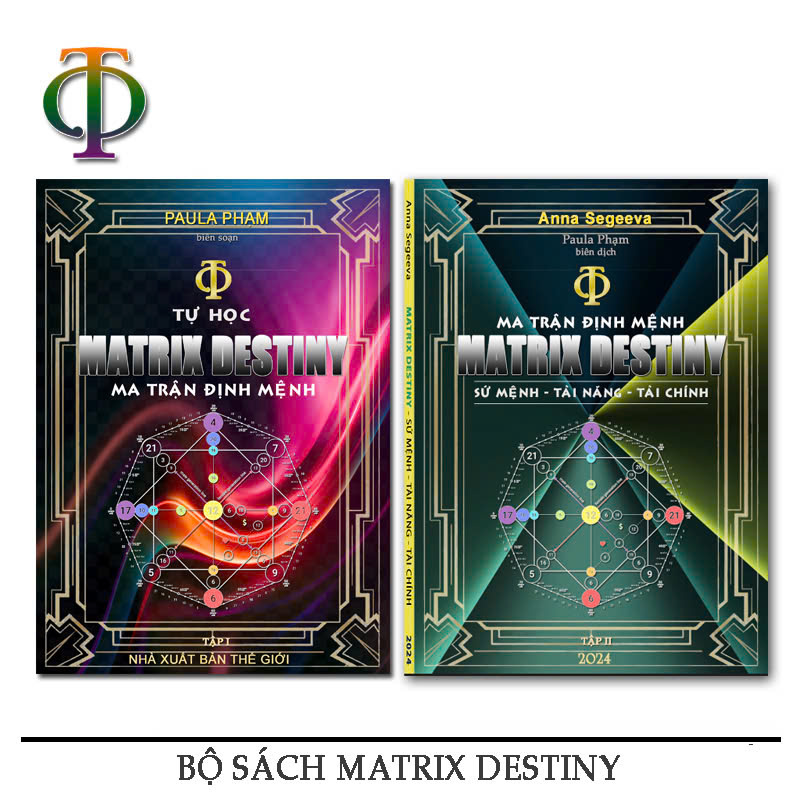 COMBO SÁCH TỰ HỌC MATRIX DESTINY TẬP 1+2